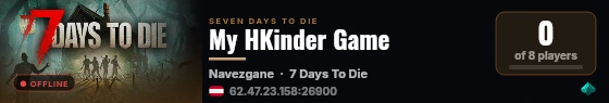 My HKinder Game live status badge