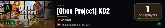 [Qbox Project] KD2 live status badge