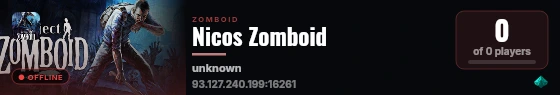 Nicos Zomboid live status badge
