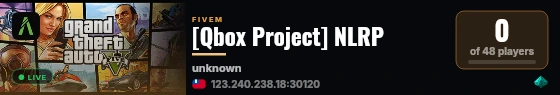 [Qbox Project] NLRP live status badge