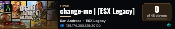 change-me | [ESX Legacy] live status badge