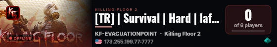 [TR] | Survival | Hard | laforce.com/taylor live status badge
