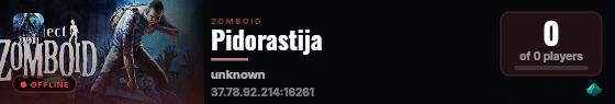 Pidorastija live status badge