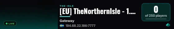 [EU] TheNorthernIsle - 1.5x Growth - AI live status badge