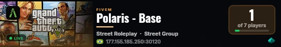 Polaris - Base live status badge