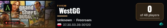  WestGG live status badge
