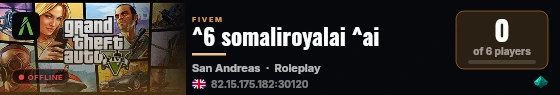 ^6 somaliroyalai ^ai live status badge