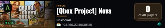 [Qbox Project] Nova live status badge
