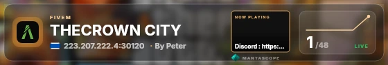 Glass badge preview
