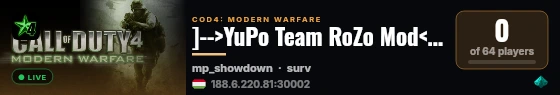 ]-->YuPo Team RoZo Mod<--[ live status badge