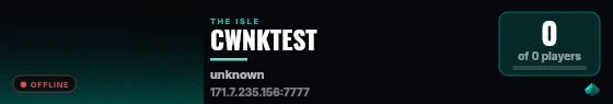 CWNKTEST live status badge