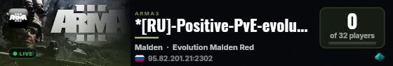 *[RU]-Positive-PvE-evolution Lite live status badge