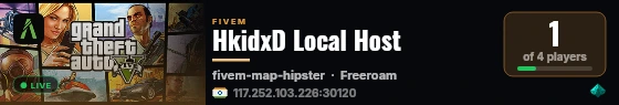 HkidxD Local Host live status badge