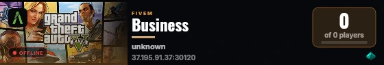 Business live status badge