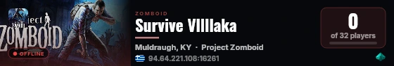Survive Vllllaka live status badge