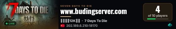 www.budingserver.com live status badge