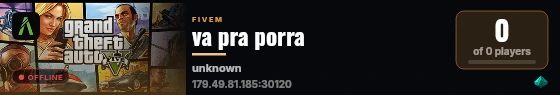 va pra porra live status badge