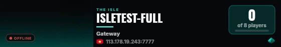 ISLETEST-FULL live status badge