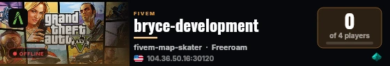 bryce-development live status badge