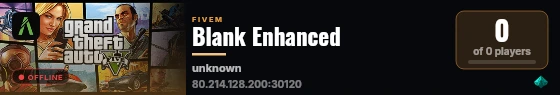 Blank Enhanced live status badge