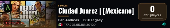 Ciudad Juarez | [Mexicano] live status badge