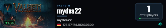 mydva22 live status badge