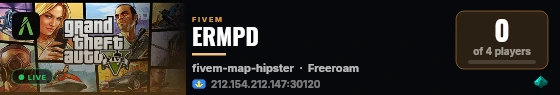 ERMPD live status badge