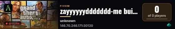zayyyyyyddddddd-me built with FiveM Basic Server! live status badge
