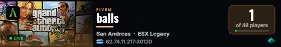 balls live status badge