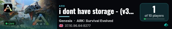 i dont have storage - (v361.7) live status badge