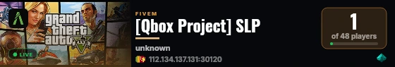 [Qbox Project] SLP live status badge