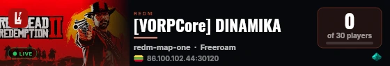 [VORPCore] DINAMIKA live status badge
