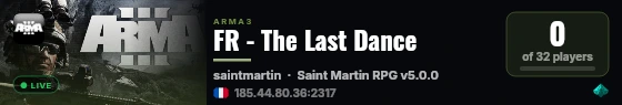 FR - The Last Dance live status badge