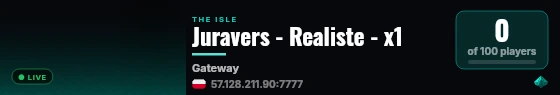 Juravers - Realiste - x1 live status badge