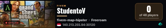 StudentoV live status badge