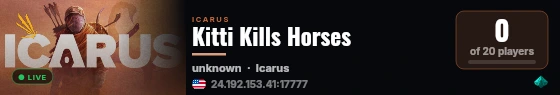Kitti Kills Horses live status badge