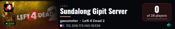 Sundalong Gipit Server live status badge