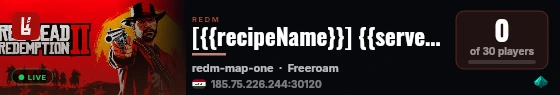 [{{recipeName}}] {{serverName}} live status badge