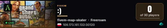 :) live status badge