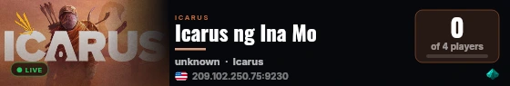 Icarus ng Ina Mo live status badge