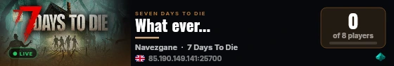 What ever... live status badge