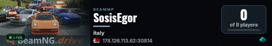 SosisEgor live status badge