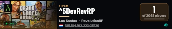 ^5DevRevRP live status badge