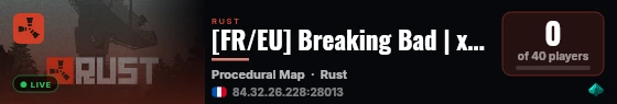 [FR/EU] Breaking Bad | x5 | PVP | TP | EVENT live status badge