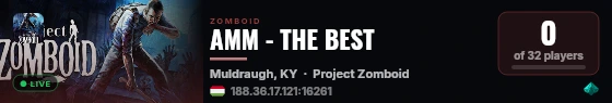 AMM - THE BEST live status badge