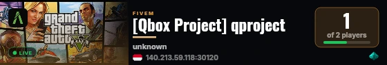 [Qbox Project] qproject live status badge