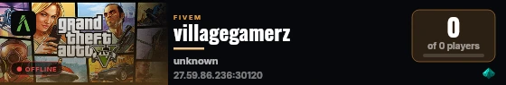 villagegamerz live status badge