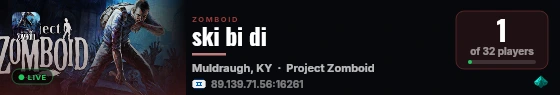 ski bi di live status badge