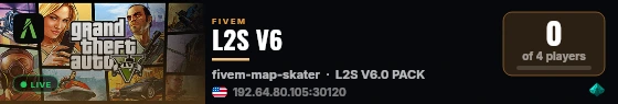 L2S V6 live status badge