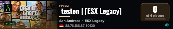  testen | [ESX Legacy] live status badge